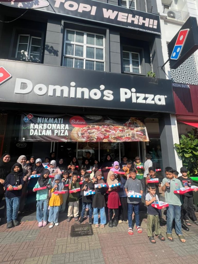 Program Cuti Sekolah, kolaborasi fitrakidsstudio bersama2 Dominos pizza