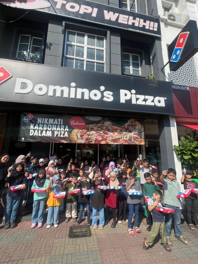 Program Cuti Sekolah, kolaborasi fitrakidsstudio bersama2 Dominos pizza